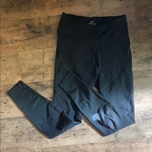 EUC Nike power leggings with mesh details